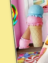 Giant Ice Cream Cone Prop Decoration  lollipop wall decoration  Popsicle Fake Ice Cream Decor   Sweet shoppe  