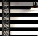black horizontal stripes wall decal stickers bllack and white stripes wall decorating ideas stripes theme
