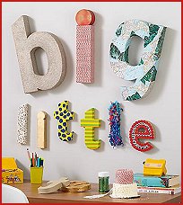 Kids Room Decor >Wall Alphabet Letters
Wall Alphabet Letters 