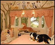 bedrooms theme decorating dog - cat - backyard tree house theme bedroom decorating ideas - puppy - kittens kids bedrooms - dog theme room decor - kids rooms - cats and dogs nursery theme - treehouse wallpaper mural - boys camping backyard tree house - Outdoor Theme Kids Bedrooms - Baby Nursery Themes - theme bedroom treehouse - cat and dog theme bedrooms - puppy themed bedroom