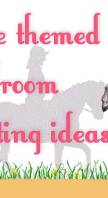 Horse themed bedroom decorating ideas -  horse print bedding