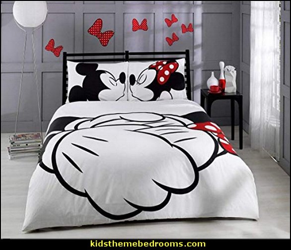 Disney, Mickey & Minnie, Adore, Bedding Set