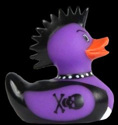 Mini Punk Rocker Duck