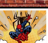Spiderman wallpaper mural   