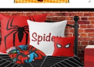 spiderman bedding  Spidey! Throw Pillow  