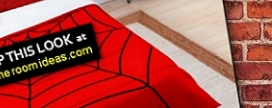 Spider Web Bedding  spiderman bedding