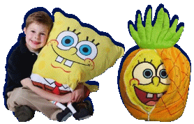 Spongebob Squarepants Cuddle Pal Pillows