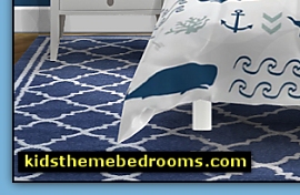 nautical whales sharks and anchors in navy grey white Comforters  