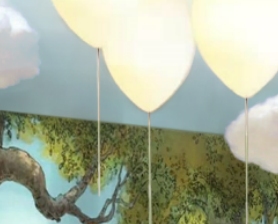 Balloon Lamp - Balloon Ceiling Lights  balloon table lamp winnie the pooh bedroom lamps