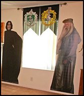 Professor Dumbledore Life-Size Standup-Professor Snape Life-Size Standup-harry potter bedroom wall mural decal stickers